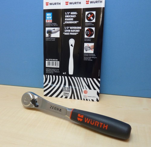 Würth zebra ratsche gekapselt - zebra,