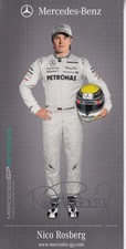 Autogramm - Nico Rosberg - Formel 1