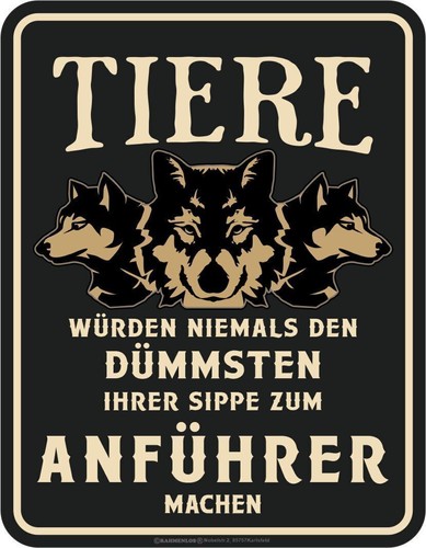 Deko magnet schild tiere - magnet-schild,