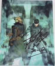 David Hayter - Cam Clarke - Metal Gear Solid - original Autogramme / autographs