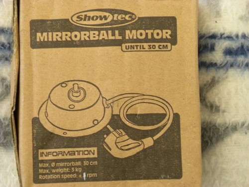 Spiegelkugelmotor showtec - spiegelkugelmotor,
