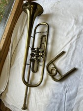 Vintage Drehventil Trompete Messing
