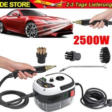 Dampfreiniger 2500W Hochdruck - 6 Dampfstufen Küche Auto Sofa Teppich Reinigung