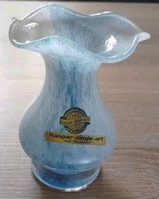 kleine Glasvase,  Kaspar-single-art, Bleikristall, top Zustand!!!