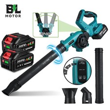 Für 18V Makita Akku Laubbläser Laubgebläse Gebläse Mit 2 Akkus und Ladegerät DE