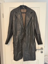 Vintage Herren Ledermantel