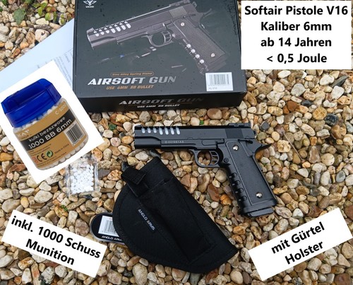 Neu softair airsoft pistole - softair,