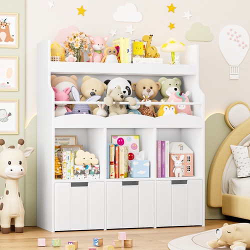 110cm kinderregal mit boxen - kinderregal,