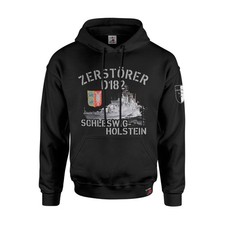 Hoodie Lukas Wirp Zerstörer D182 Bundesmarine Schleswig Holstein Marine #46941