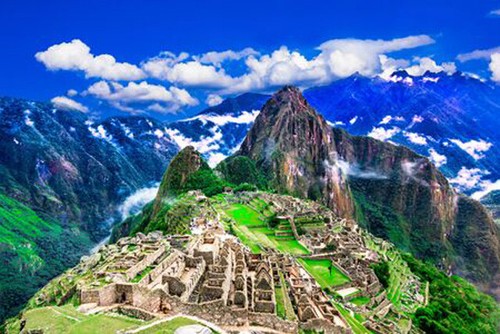 Wandbild machu picchu cusco - machu, picchu,