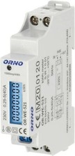 Orno Wechselstromzähler Stromzähler mit MID Zertifikat 1-phasig für Hutschiene 