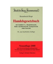 Handelsgesetzbuch [ HGB].: Mit GmbH u. Co., Handelsklauseln, Bank- und Börsenre