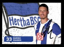 Sandro Wagner Autogrammkarte Hertha BSC Berlin 2014-15 Original Signiert