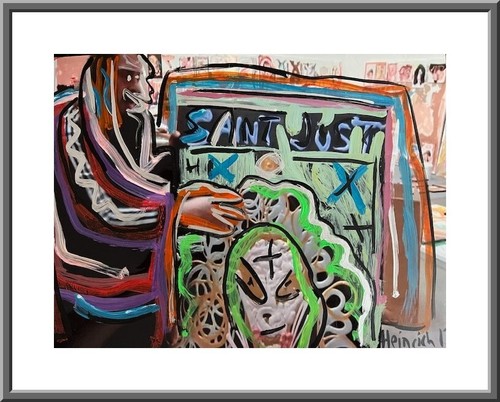 Malerei pop art acryl - ,