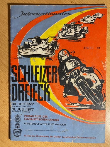 Rennprogramm schleizer dreieck - rennprogramm,