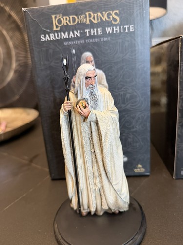 Saruman the white miniature - saruman,