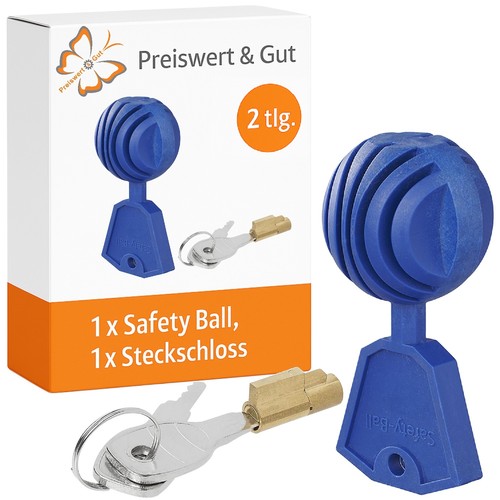 Safety ball steckschloss - ball, +