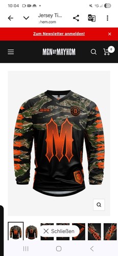 Neu ovp men mayhem tiger - men,