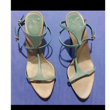 Gucci Damen Sandalen Türkis
