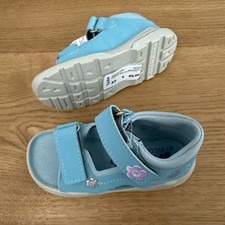 Pepino by Ricosta | Sandalen | Neu | Türkis | Schmetterling | Weite: M | Mittel