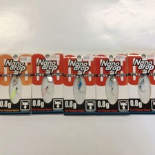 JACKALL Nano Drop Metal Jig 0,8g Finesse Angelköder 5 Stück Neu Near Mint