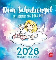 Schutzengel postkartenkalender - schutzengel,