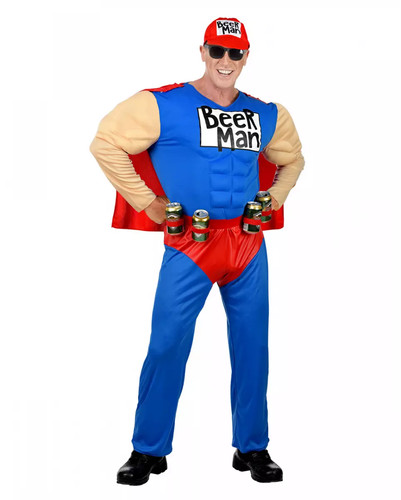 Superbeer man männerkostüm - superbeer,