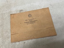 WEHRMACHT PACKUNG KNÄCKEBROT 1942 MARKETENDER BATSCHEIDER 125g SCHACHTEL LEER