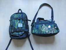 Chiemsee Schulrucksack und Sporttasche im Set, mit Brustgurt,  kleine Mängel