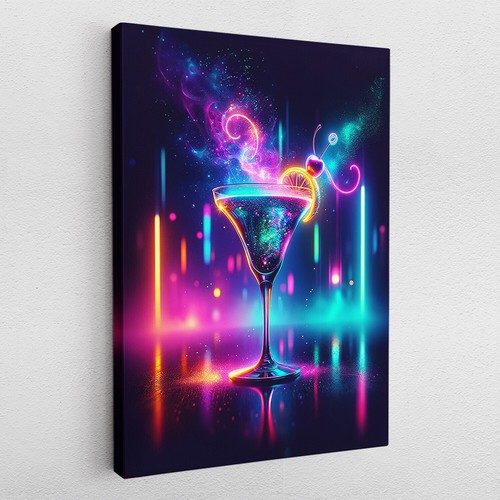 Leinwandbild poster acryl - poster,