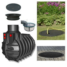Regenwassertank Zisterne Erdtank Set mit Filter  3000 l inkl. Entladung