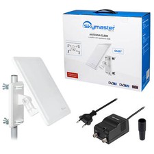 Antenne GL800 DVB-T/T2 64dB Digital Ultra 4K Freenet TV Außenantenne AKTIV