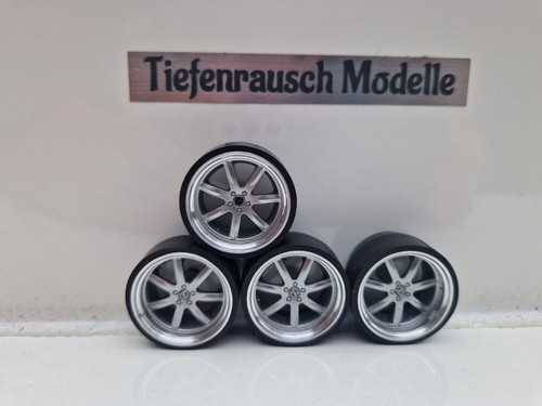 Volvo echt alu felgen - 1:18,