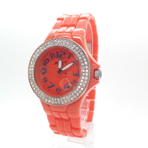 Damen uhr strass kunststoff - strass,