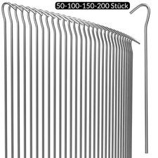 Heringe Erdnagel Bodenanker Erdanker verzinkt Zeltnagel Unkrautvlies Zeltheringe