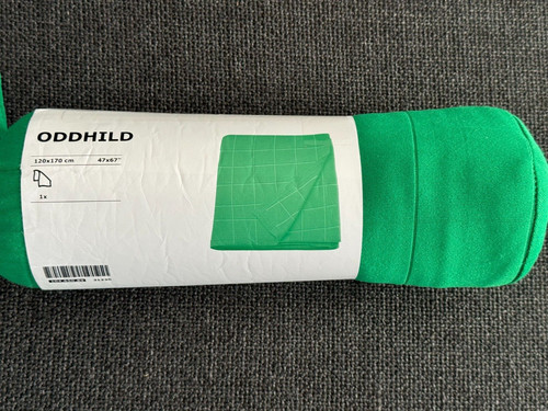 Ikea oddhild plaid - ikea, grün