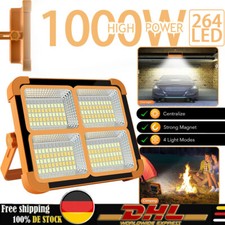 1000W 264 LED Baustrahler Akku