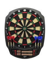 Carromco Striker 401 elektronische Dartscheibe Dartboard mit Pfeilen Set