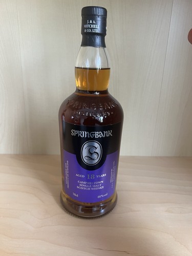 Springbank jahre - 18,