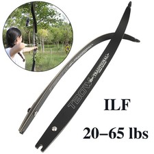 20-65lbs Bogenschießen Recurvebogen Limbs ILF Schnittstelle Takedown Wurfarme