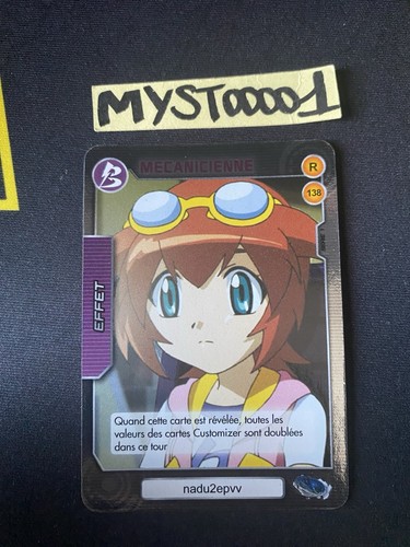 Karte beyblade mechanikerin - beyblade,