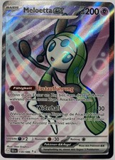 Pokemon meloetta full art - ex,