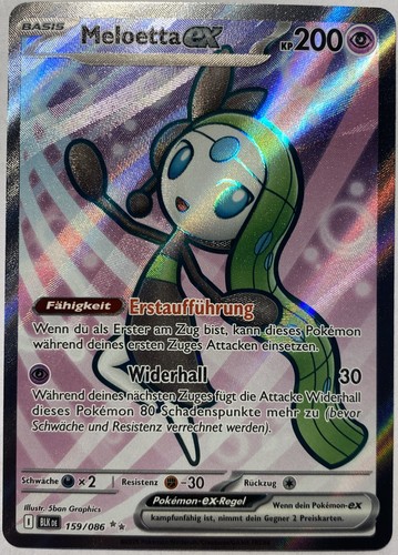 Pokemon meloetta full art - pokemon, ex