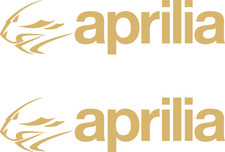 2 x Aprilia  Aufkleber 160 mm