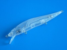 Kunstköder Wobbler Crankbait Köder Rohling unlackiert Angeln