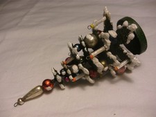 Weihnachtsbaum alt 10cm Puppenstube Christbaum Weihnacht Deko Gablonz Lauscha