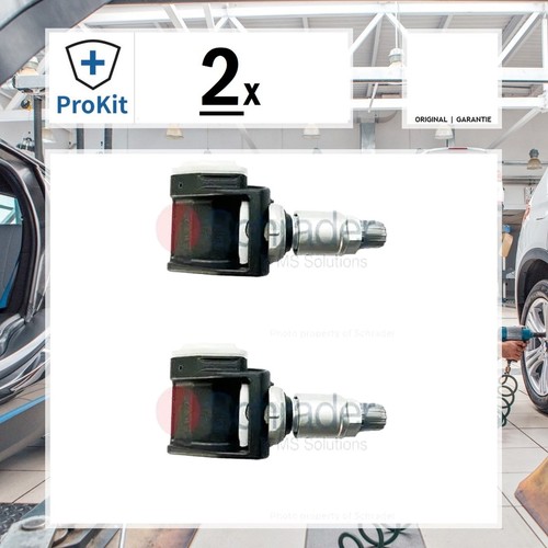 Schrader radsensor - 2x,