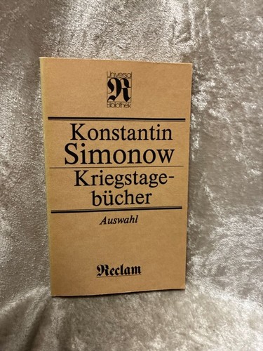 Kriegstagebücher