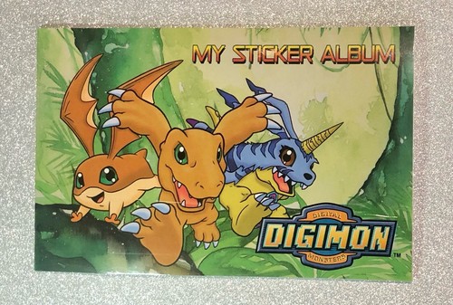 Stickeralbum digimon pokémon - stickeralbum,