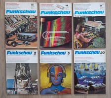 Funkschau Zeitschrift - 6 alte